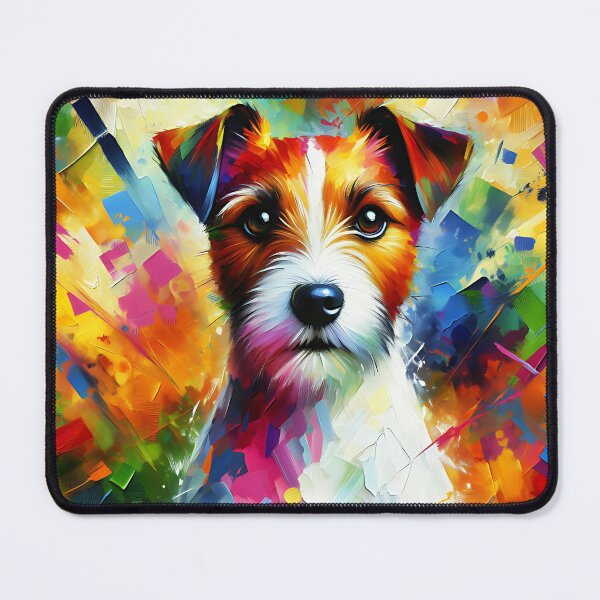 Item preview, Russell Terrier Dog Acrylic Print Pet Portrait Pet Lovers designed and sold by Puppy Puzzles Plus.