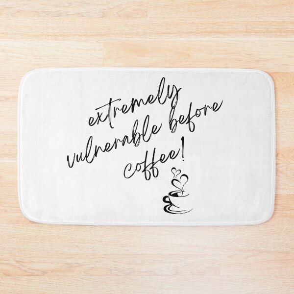 Item preview, vulnerable before coffee designed and sold by Gerardo Segismundo.
