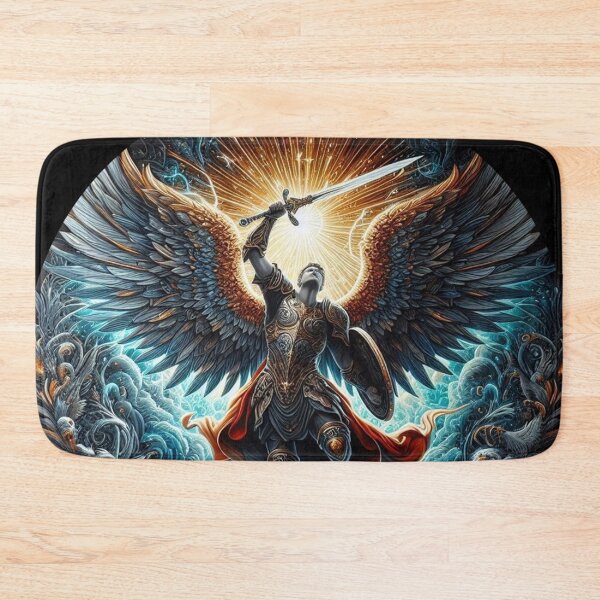 Item preview, Archangel Michael Fights Against Evil designed and sold by Simplybe1.