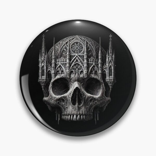 Item preview, Gothic Skull 10 designed and sold by LaNadaYFundante.