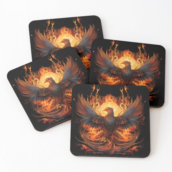Item preview, Phoenix Rising from Flames designed and sold by AIStudioProject.