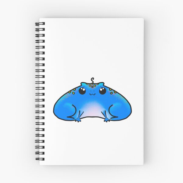 Item preview, Squishy Blue Freckled Frog designed and sold by Bri Rogerson.