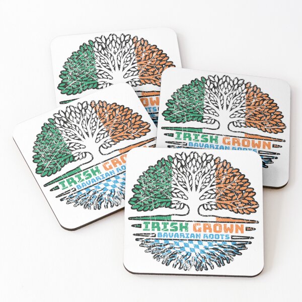 Item preview, Bavaria Bavarian Irish Ireland Tree Roots Flag designed and sold by FlagX.