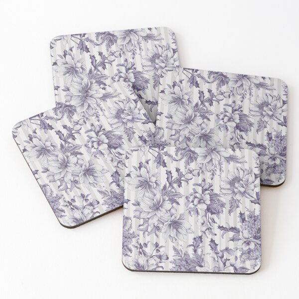 Item preview, Amaryllis, Paperwhite And Holly Flowers designed and sold by pixelplaza.