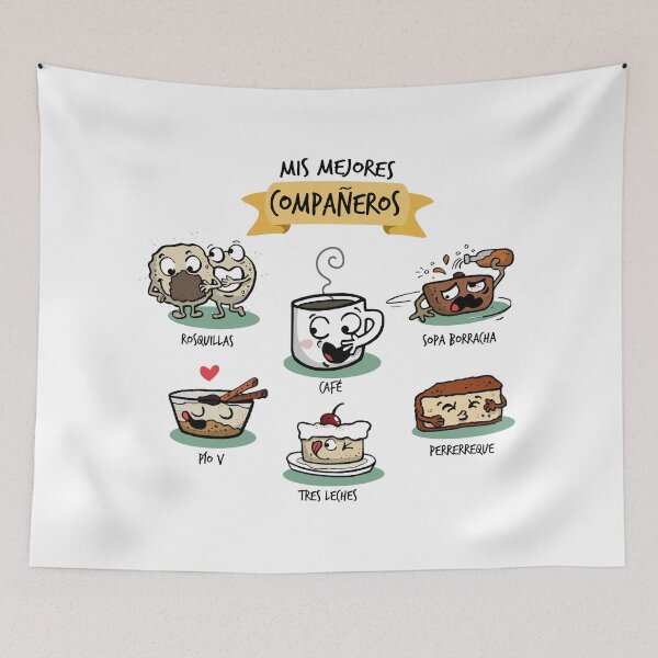 Item preview, Compañeros del cafe designed and sold by Claustronautas.