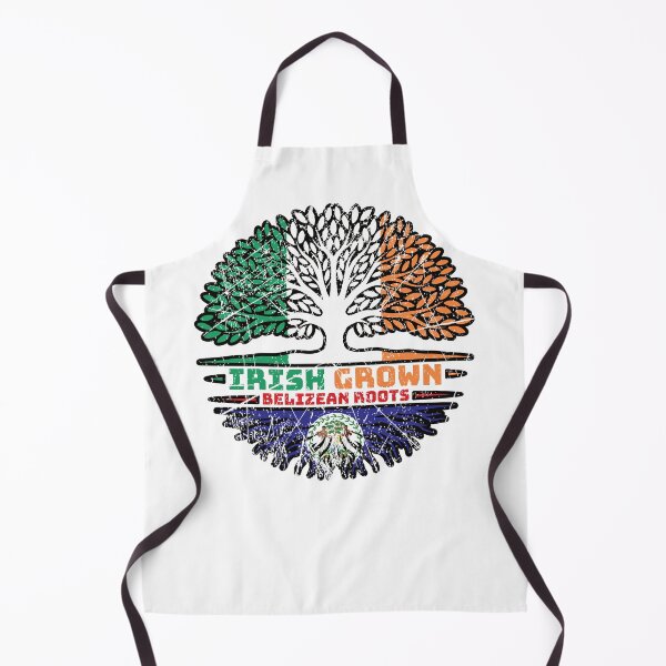 Item preview, Belize Belizean Irish Ireland Tree Roots Flag designed and sold by FlagX.