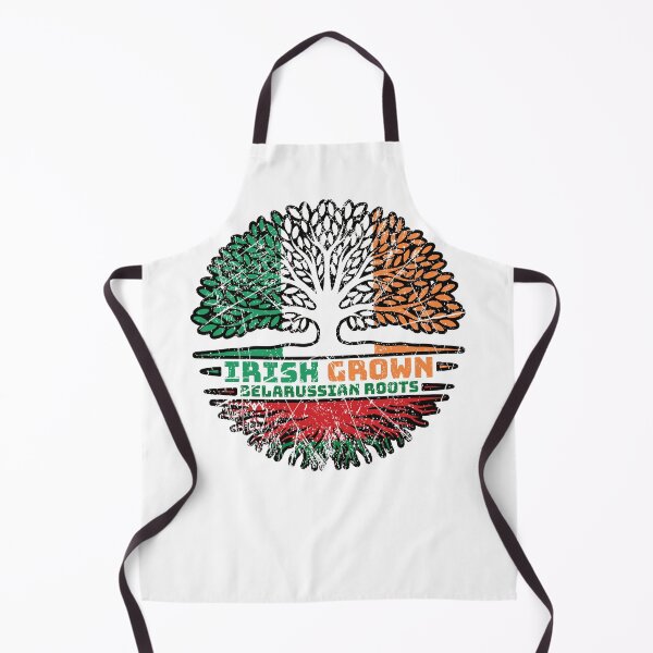 Item preview, Belarus Belarusian Belarussian Irish Ireland Tree Roots Flag designed and sold by FlagX.