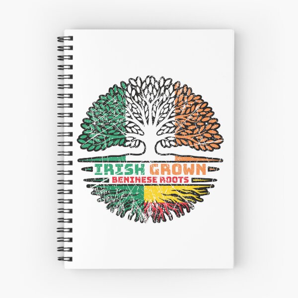 Item preview, Benin Beninese Irish Ireland Tree Roots Flag designed and sold by FlagX.