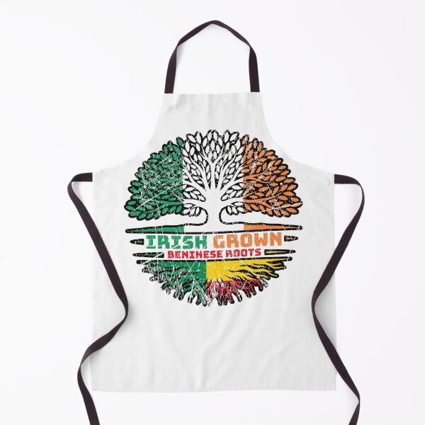 Item preview, Benin Beninese Irish Ireland Tree Roots Flag designed and sold by FlagX.