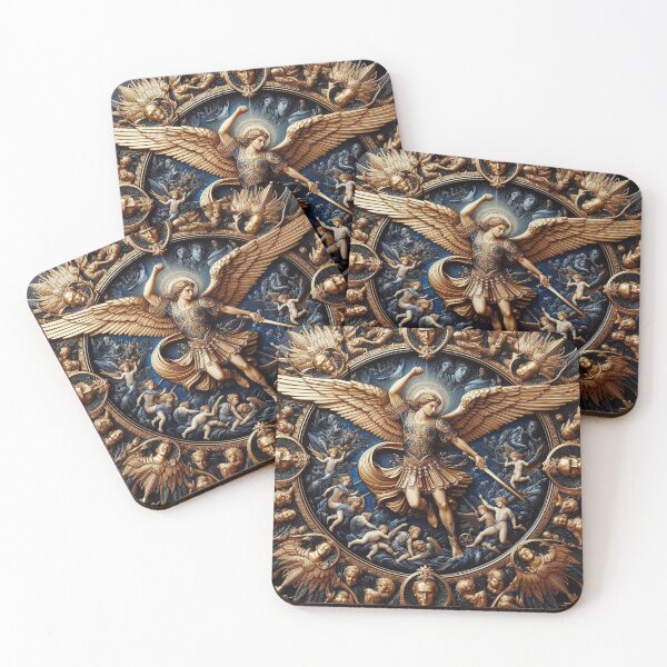 Item preview, Archangel Michael Golden Art designed and sold by Simplybe1.