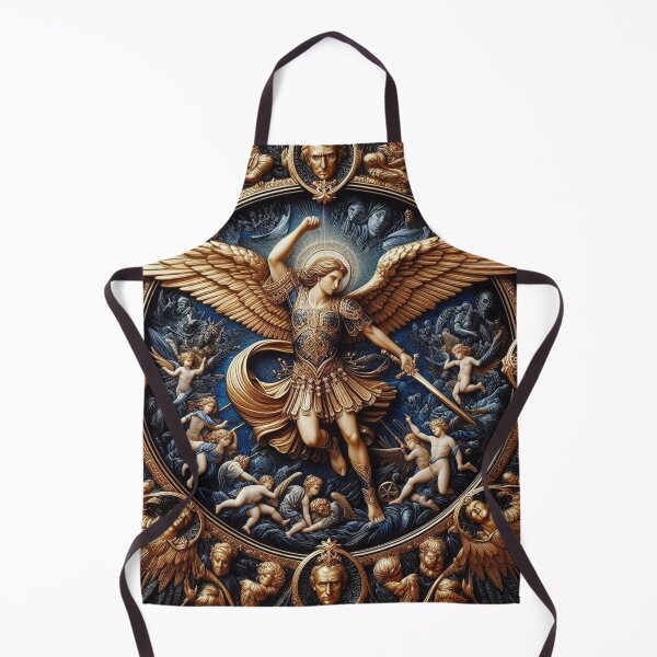 Item preview, Archangel Michael Golden Art designed and sold by Simplybe1.