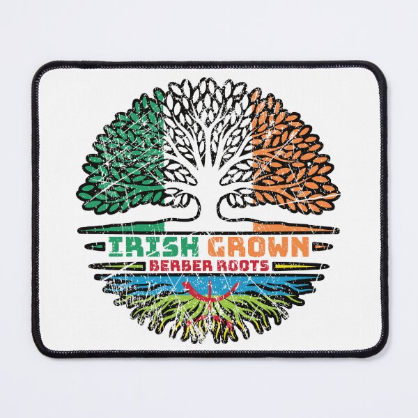 Item preview, Berber Amazigh Irish Ireland Tree Roots Flag designed and sold by FlagX.