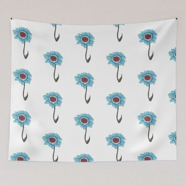 Item preview, Blue Tricolour Chrysanthemum  designed and sold by SarawatExpo.