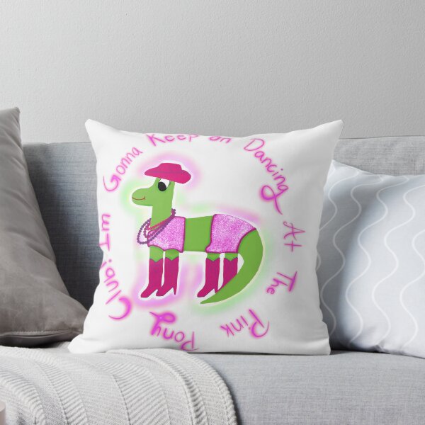 Item preview, Pink Pony Club Dinosaur designed and sold by Veronica Ellison.