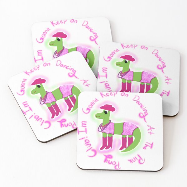 Item preview, Pink Pony Club Dinosaur designed and sold by Veronica Ellison.