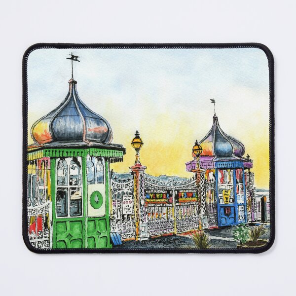 Item preview, The Entrance to Bangor Pier in North Wales at Sunset designed and sold by LymphomaLass.