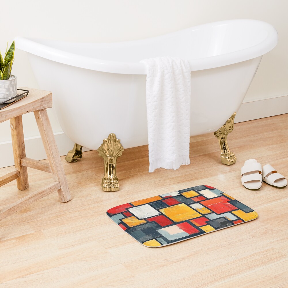 Item preview, Bath Mat designed and sold by purelypatterns.