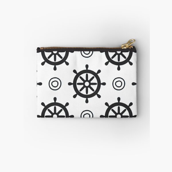 Item preview, Minimalist, black and white graphic depicting a sailing rudder./1 designed and sold by My-fake-places.