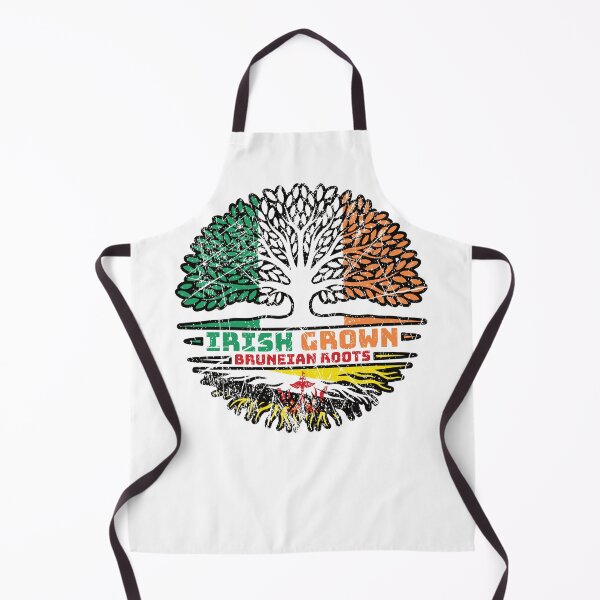 Item preview, Brunei Bruneian Irish Ireland Tree Roots Flag designed and sold by FlagX.