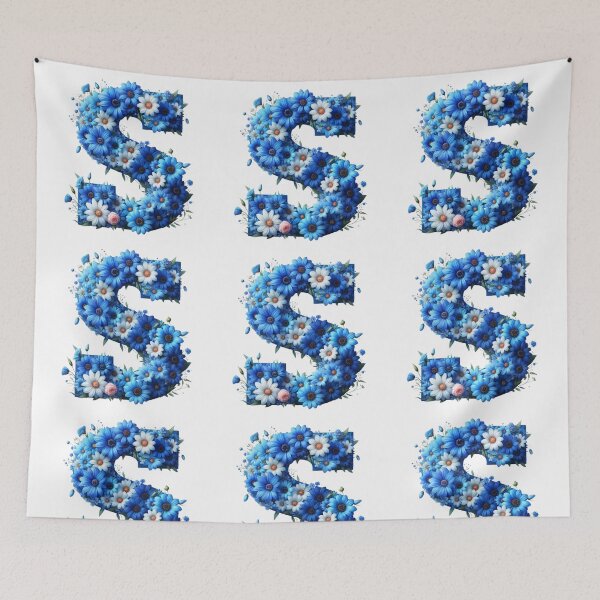 Item preview, Little Blue Flowers S designed and sold by AIrtisticPrints.