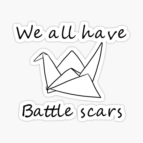Item preview, Raven Reyes "We all have battle scars" designed and sold by ChangingLanes.