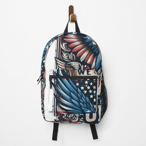 Item preview, Patriotic Eagle "We the People" Poster designed and sold by merve02shop.