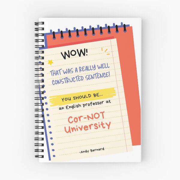 Item preview, English Professor The Office Quote Andy Bernard designed and sold by ashleygus.