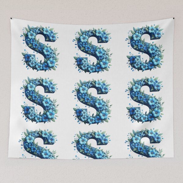 Item preview, Little Blue Flowers S designed and sold by AIrtisticPrints.