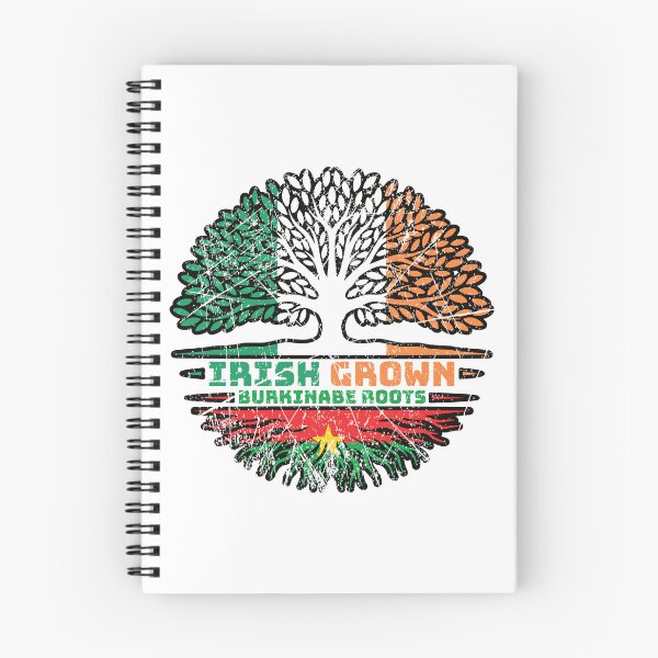 Item preview, Burkina Faso Burkinabe Irish Ireland Tree Roots Flag designed and sold by FlagX.