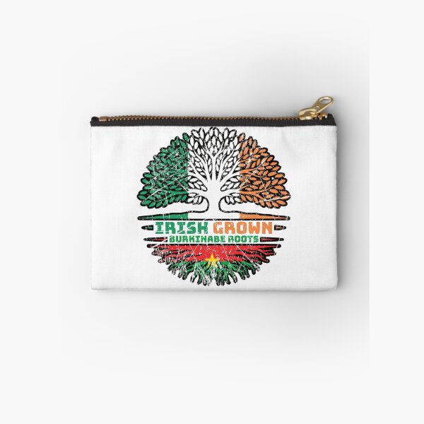 Item preview, Burkina Faso Burkinabe Irish Ireland Tree Roots Flag designed and sold by FlagX.