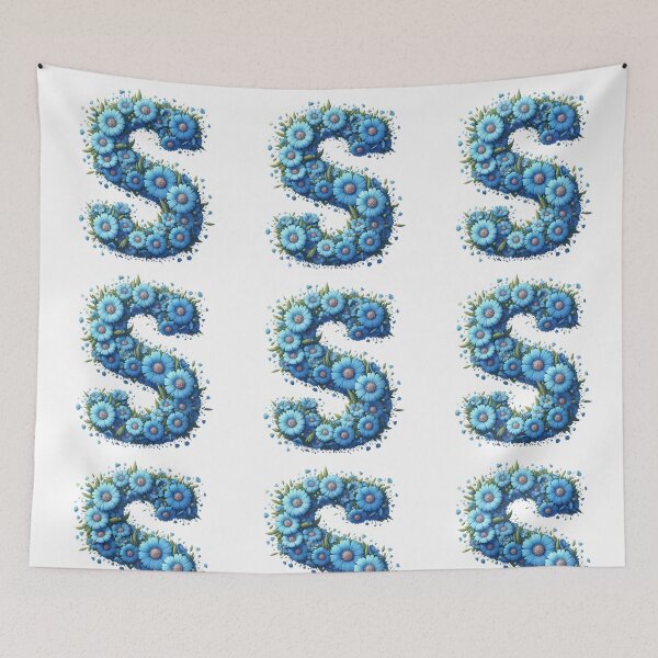 Item preview, Little Blue Flowers S designed and sold by AIrtisticPrints.