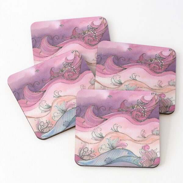 Item preview, Rough sea waves in Japanese style/2 designed and sold by My-fake-places.