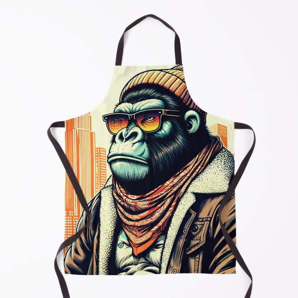 Item preview, Gorilla with his fashionable clothes in the city designed and sold by PixelCraftDSG.