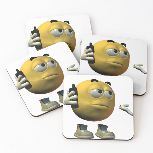 Item preview, 3d Meme Emoji - Phone designed and sold by stickrmeme.