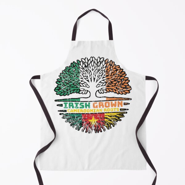 Item preview, Cameroon Cameroonian Irish Ireland Tree Roots Flag designed and sold by FlagX.