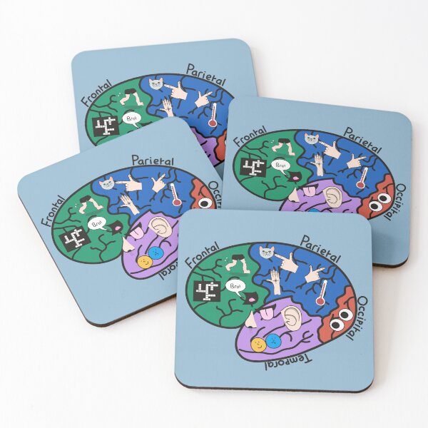 Item preview, Brain lobe functions designed and sold by StuieUnoDosTres.