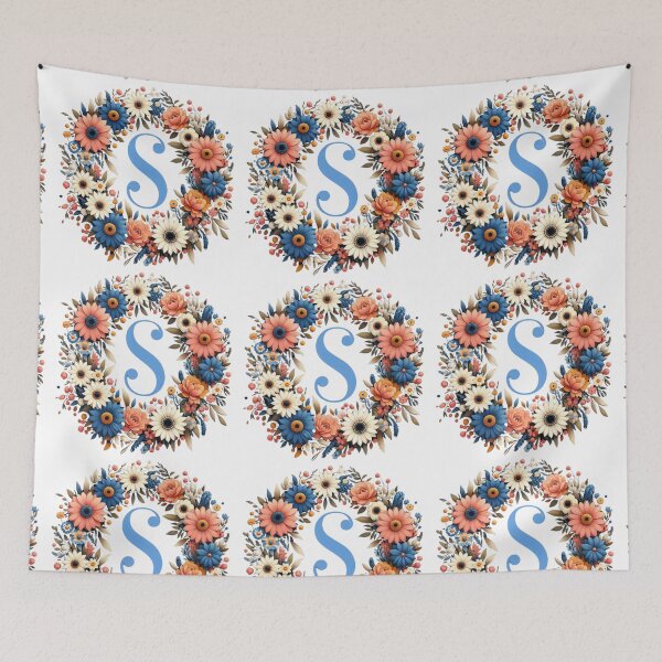 Item preview, Little Blue Flowers S designed and sold by AIrtisticPrints.