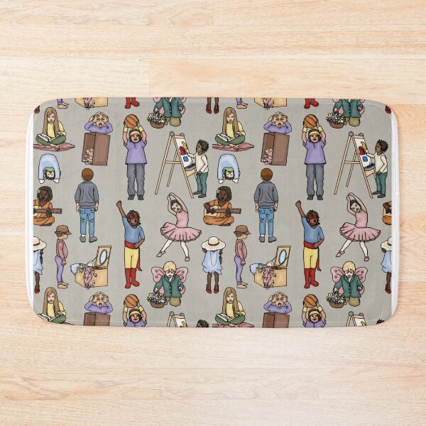 Item preview, Drawings of Cute Children Print designed and sold by Unhinged Heather.