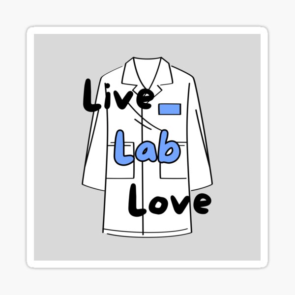 Item preview, Live Lab Love designed and sold by Spiced Whimsy.