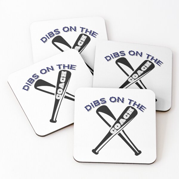 Item preview, Dibs on the Coach - Baseball sport design designed and sold by PixelPizzazz.