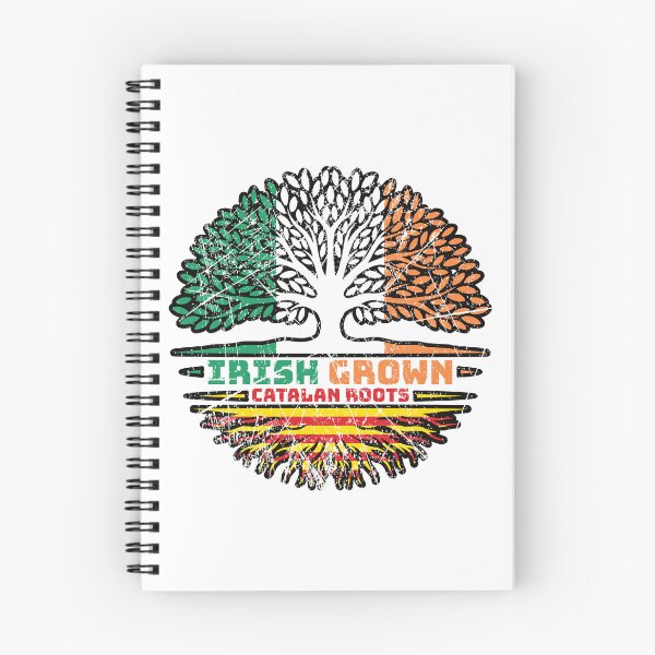 Item preview, Catalonia Catalan Irish Ireland Tree Roots Flag designed and sold by FlagX.