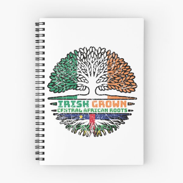 Item preview, Central African Republic Central African Irish Ireland Tree Roots Flag designed and sold by FlagX.