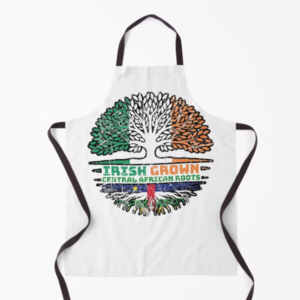 Item preview, Central African Republic Central African Irish Ireland Tree Roots Flag designed and sold by FlagX.