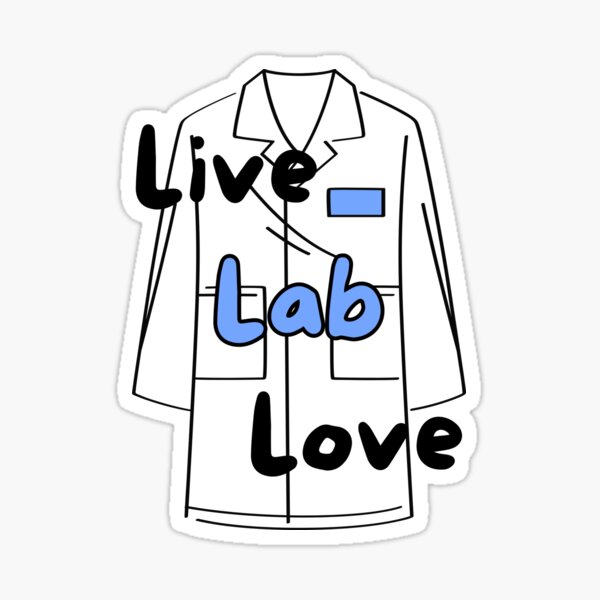 Item preview, Live Lab Love designed and sold by Spiced Whimsy.