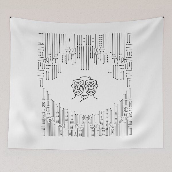 Item preview, Circuit Faces and Technology designed and sold by Umay Eylul Keles.