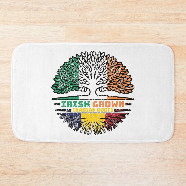 Item preview, Chad Chadian Irish Ireland Tree Roots Flag designed and sold by FlagX.