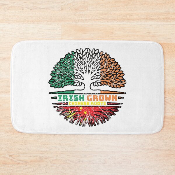Item preview, China Chinese Irish Ireland Tree Roots Flag designed and sold by FlagX.