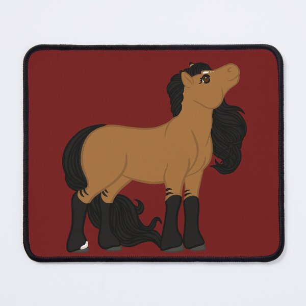 Item preview, Cute Dun Horse designed and sold by Old Water Cryptid .