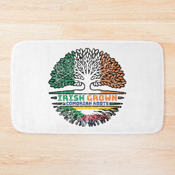 Item preview, Comoros Comorian Irish Ireland Tree Roots Flag designed and sold by FlagX.