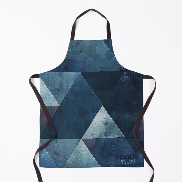 Item preview, Blue Triangles Pattern designed and sold by purelypatterns.